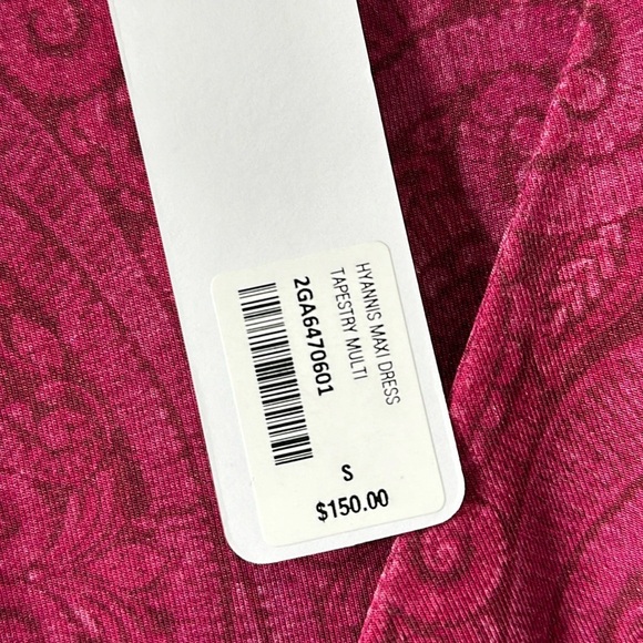 Soft Surroundings Hyannis Maxi Dress in Tapestry Multi Purple Color - S - Picture 3 of 7